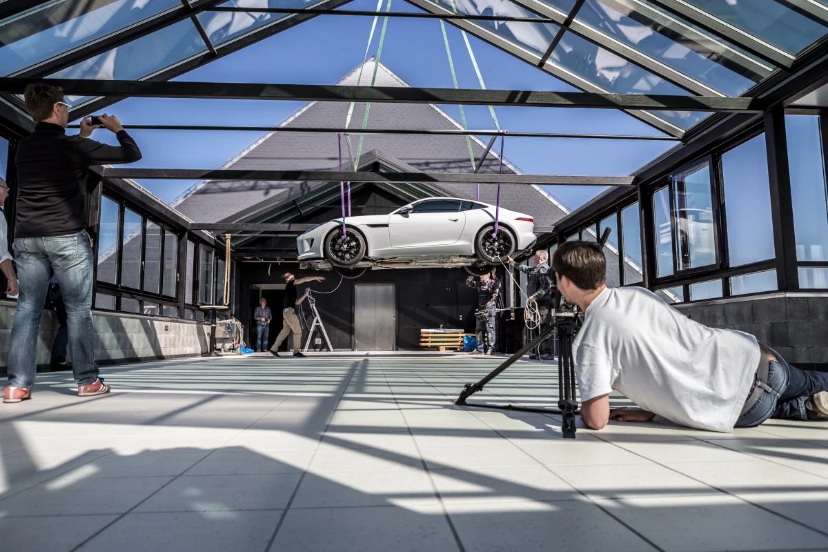 Jaguar Autopräsentation im PANORAMA der Pyramide Mainz – Impression 1