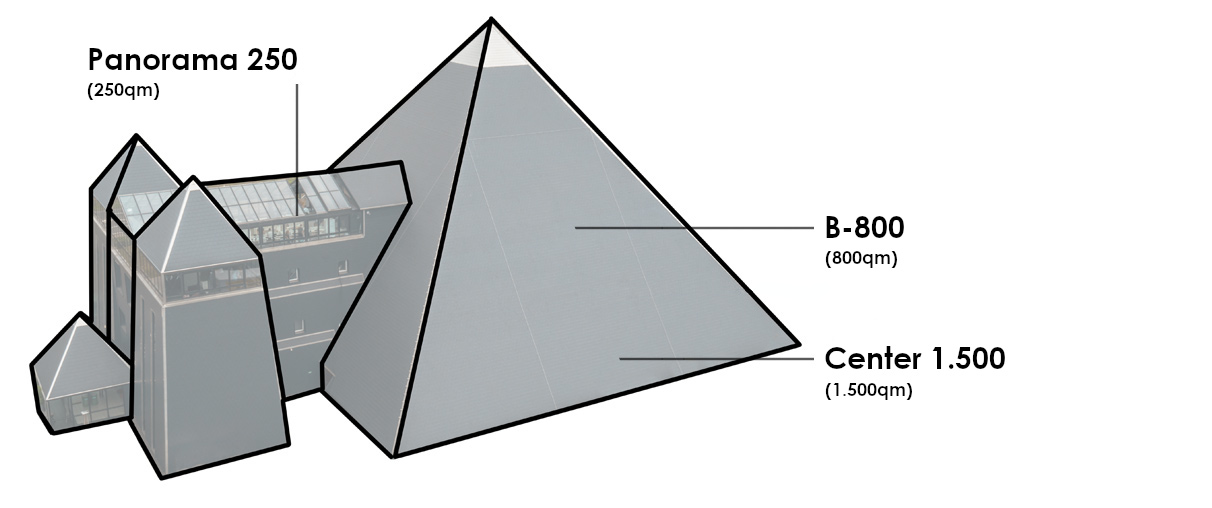Pyramide Mainz - Die Bereiche | 3 Veranstaltungsräume flexibel ...