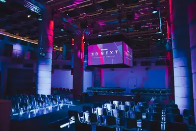 Eventtechnik mit Licht- und LED-Inszenierung im CENTER der Pyramide Mainz